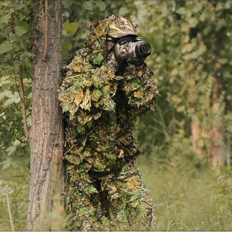 Camouflage Hunting Jacket - Men Women Kids Outdoor Ghillie Suit