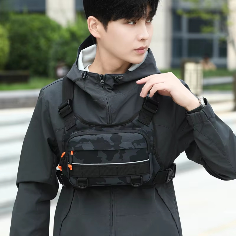 Outdoor Hunting Vest - Cycling Front Chest Vest Tactical Backpack