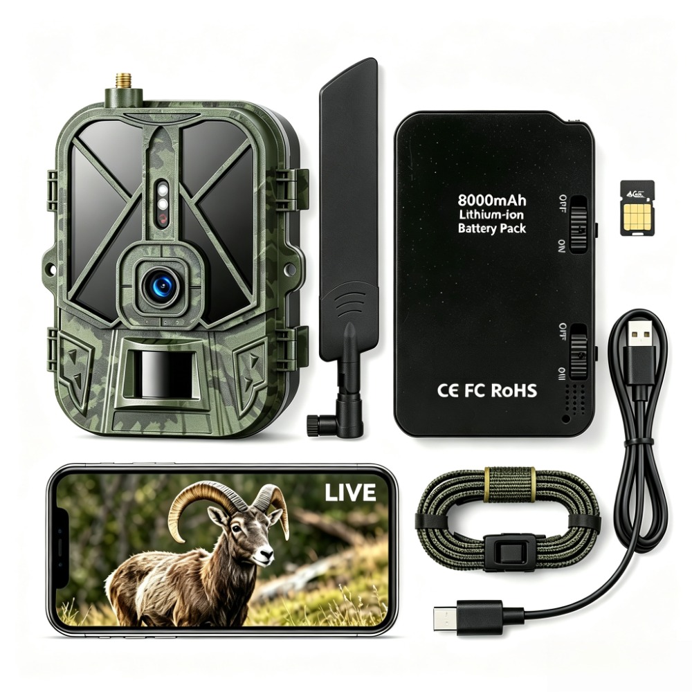 Outdoor 4G 120MP 4K Live Show  - Hunting And Outdoor Shows review and price