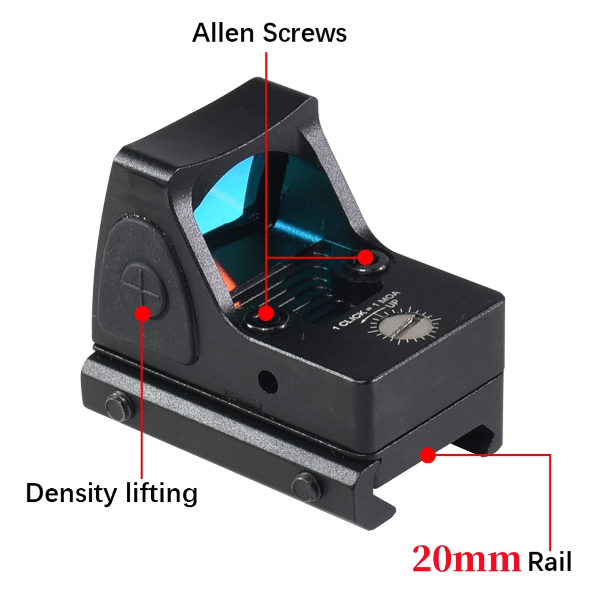 Mini Red Dot Sight Tactical Op - Outdoor Hunting Lab review and price
