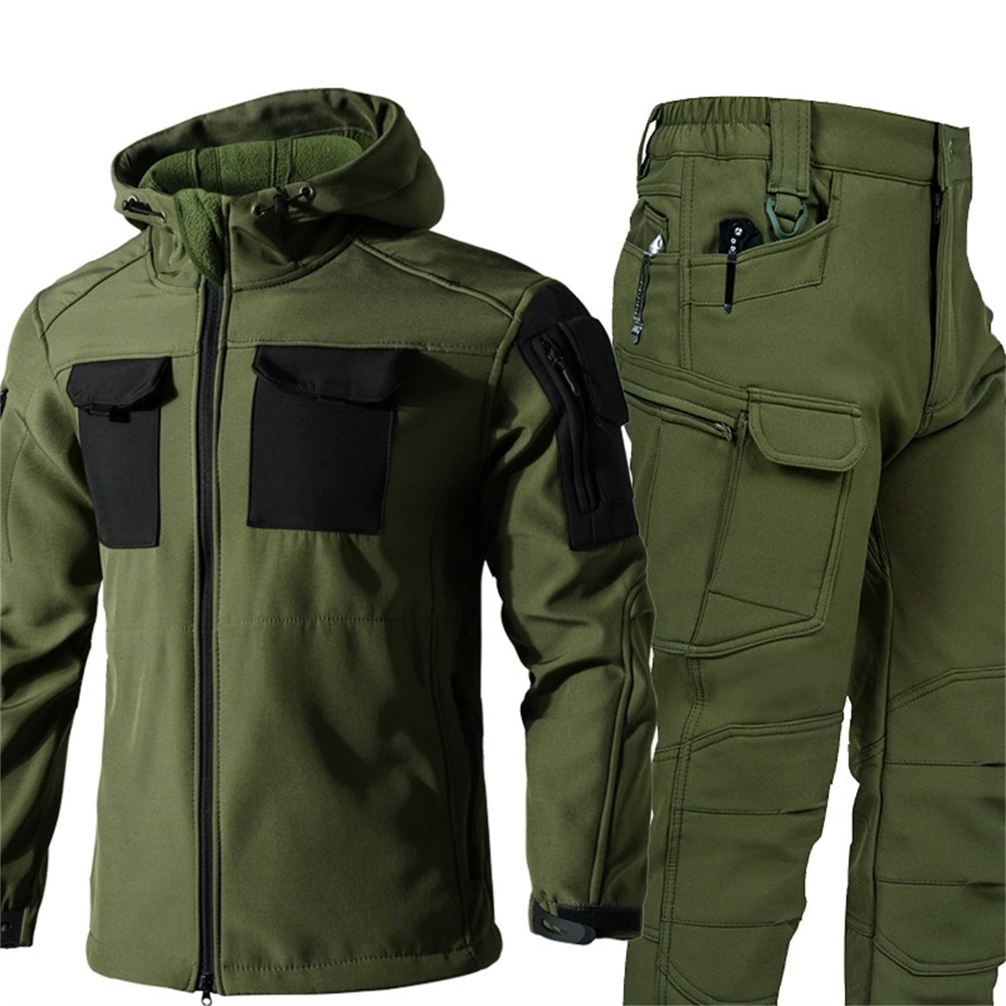 Winter Outdoor Thermal Soft Sh - Camouflage Hunting Jacket review and price