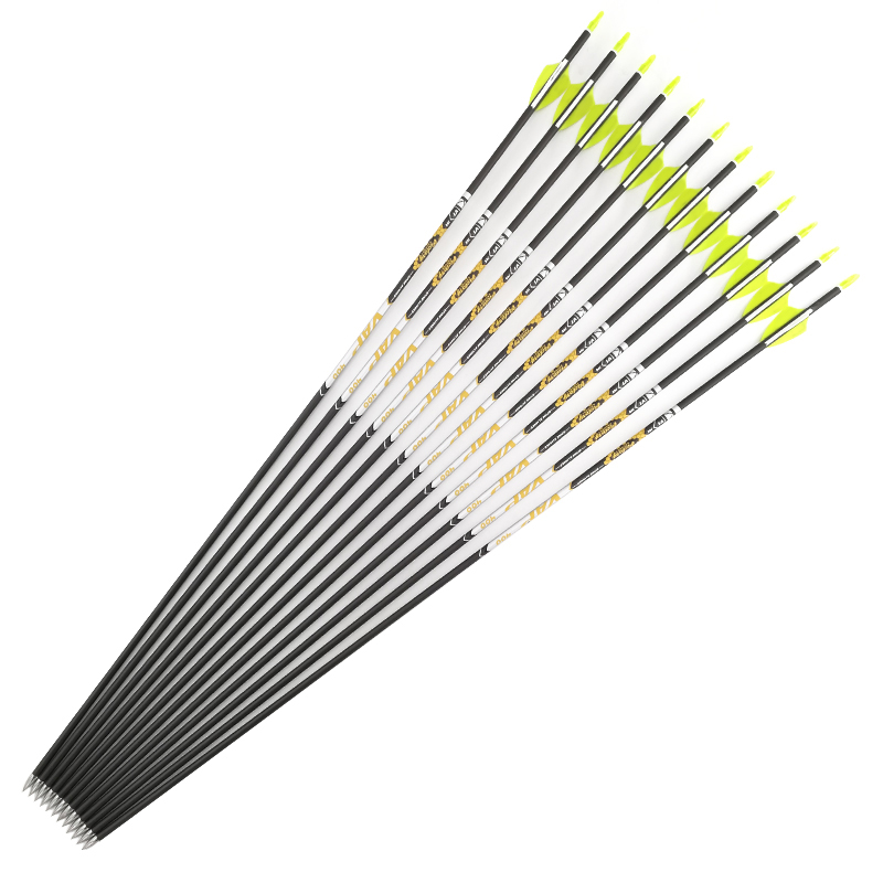 Archery Spine 350 400 450 500  - Arrow Carbon Shaft review and price