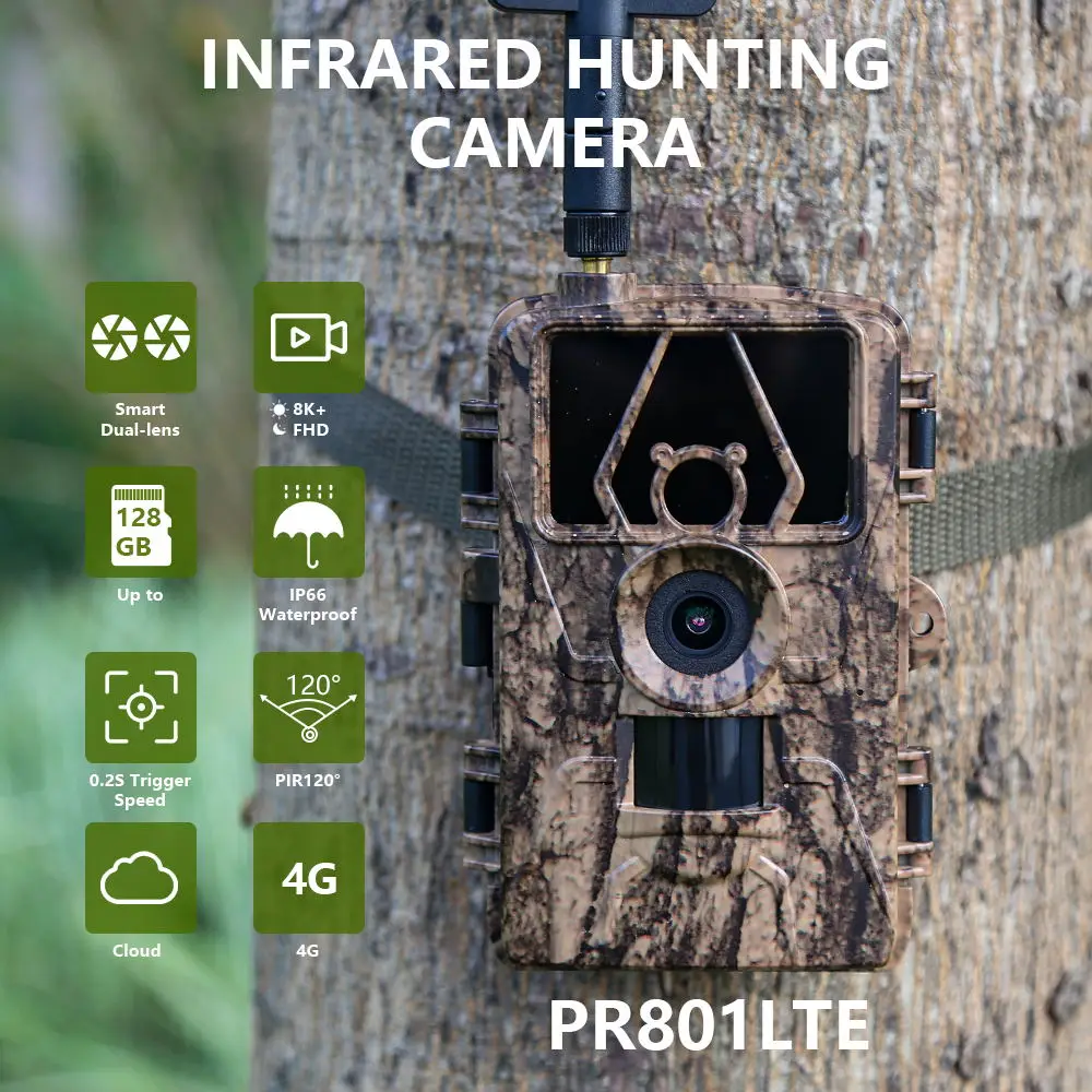 1Pcs HD8K Infrared Camera For  - Outdoor Hunting Camera Wifi review and price