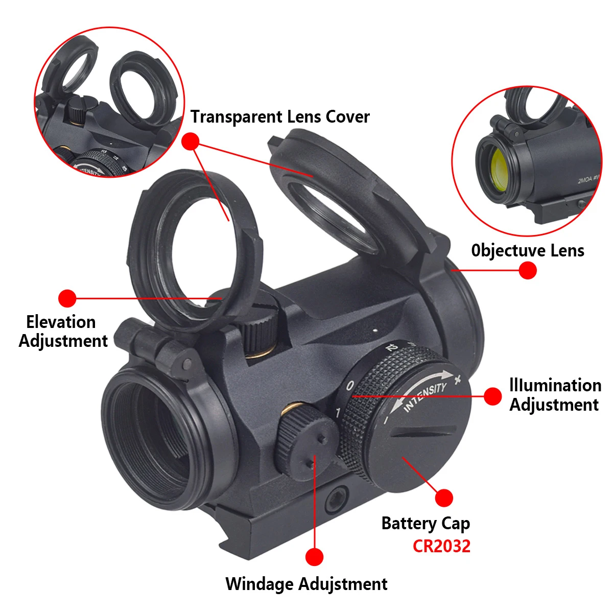 Tactical T01/02 2MOA Red Dot S - Outdoor Hunting Lab review and price