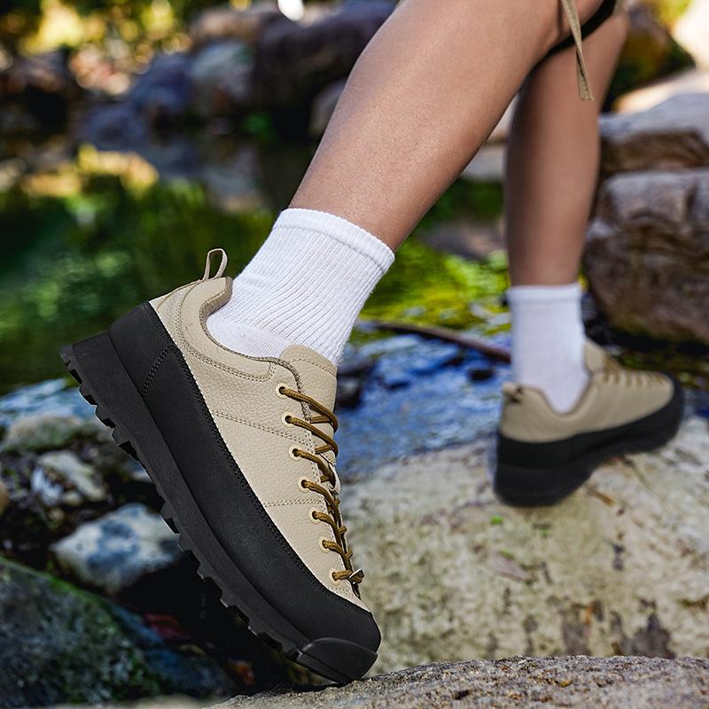 Trendy Leather Shoes Hiking Me - Hunting Outdoor Brands review and price
