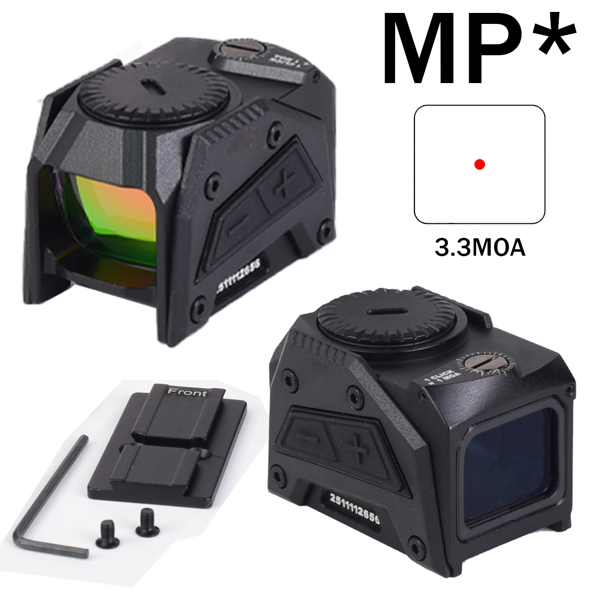 Tactical MP* Red Dot Sight 1X1 - Outdoor Hunting Lab review and price
