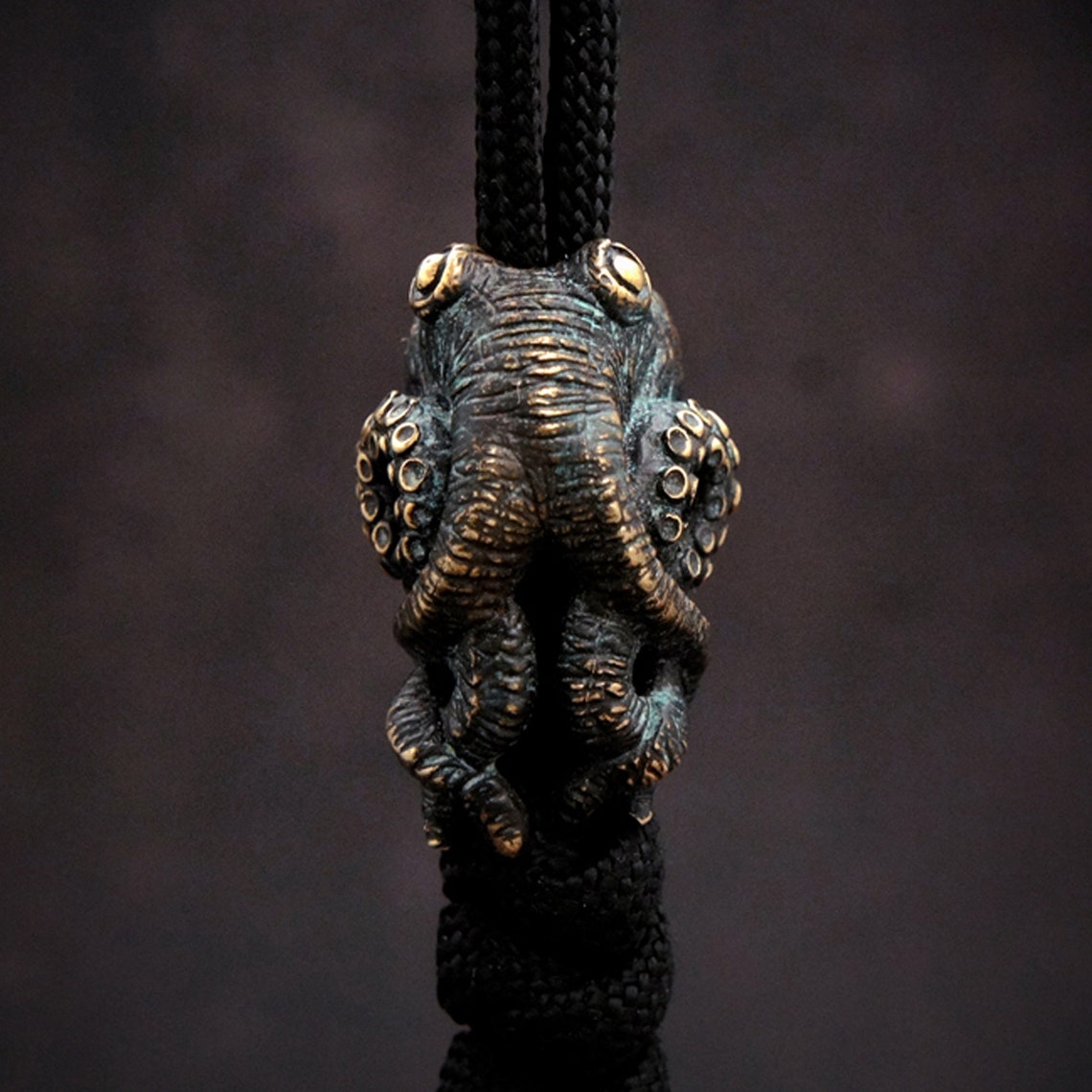Octopus Brass Knife Beads Outd - Paracord Survival Bracelet review and price