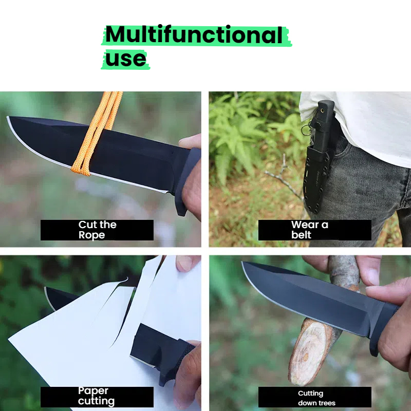 New fixed-blade outdoor high-h - Hunting Knife Outdoor Edge review and price