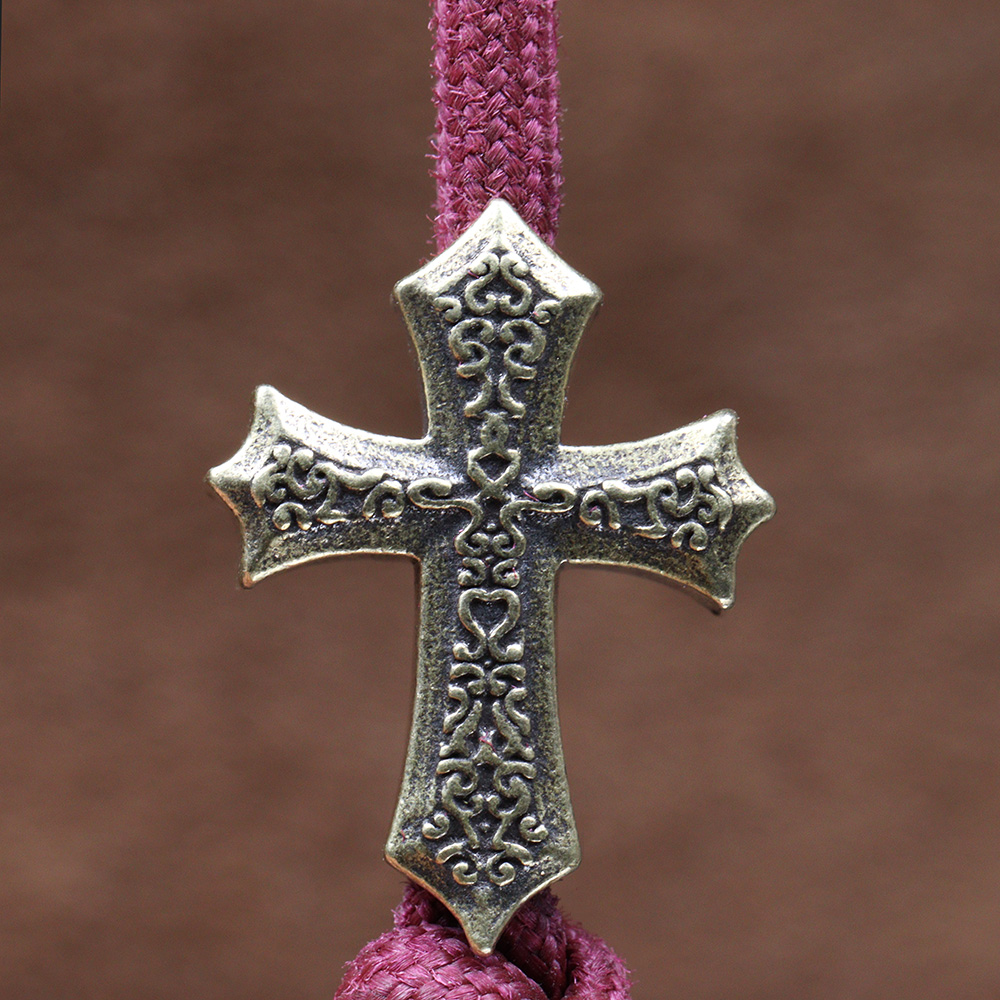 Knights Templar Cross Brass Kn - Paracord Survival Bracelet review and price