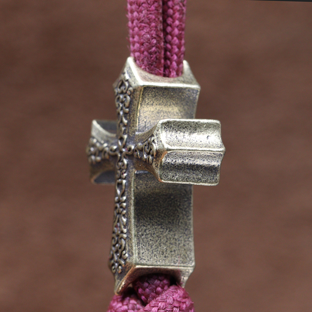 Knights Templar Cross Brass Kn - Paracord Survival Bracelet review and price