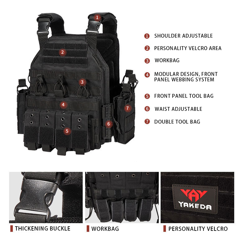 YKEDA 1000D Nylon Plate Carrie - Outdoor Hunting Vest review and price