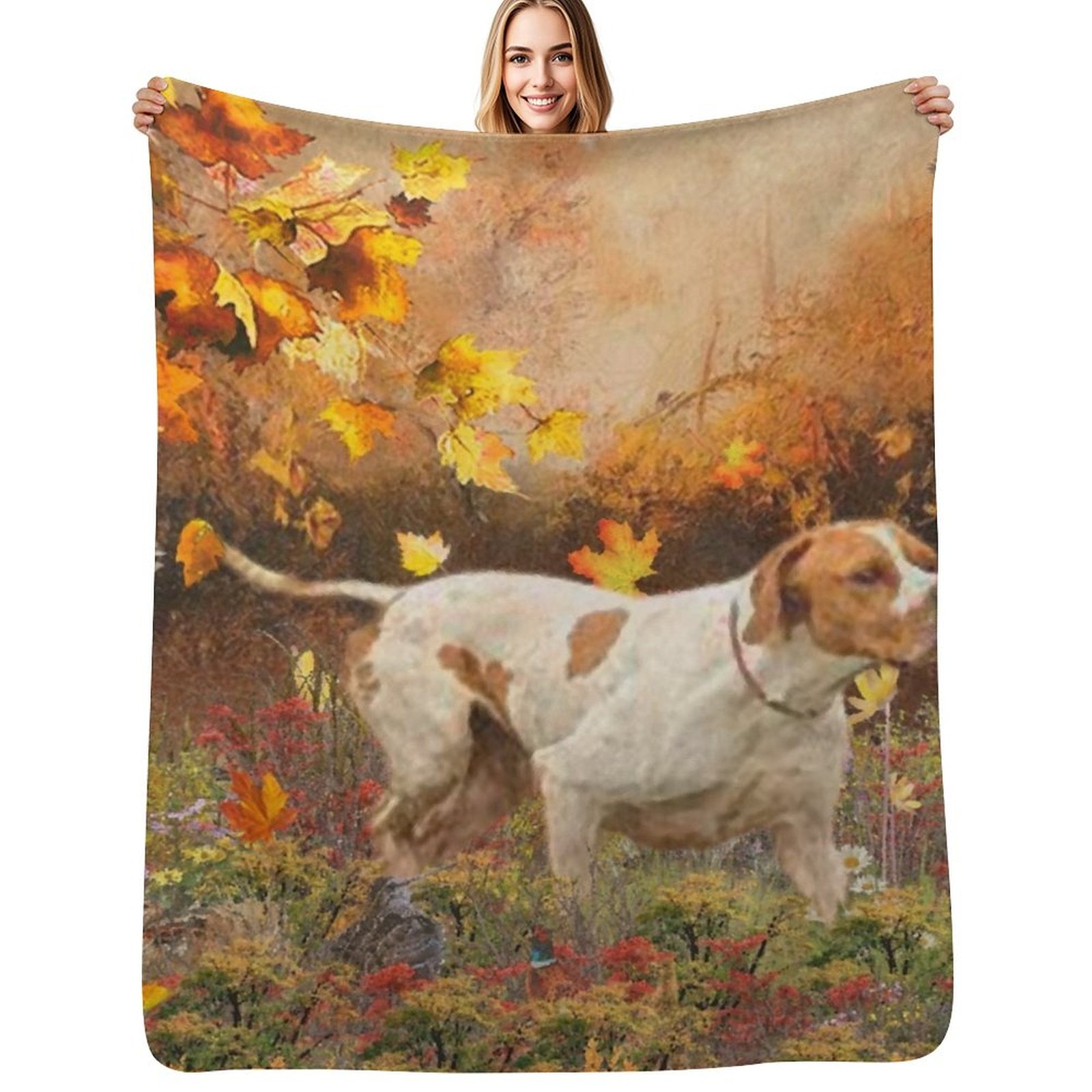 English Pointer hunts Throw Bl - Outdoor Hunting Blanket review and price