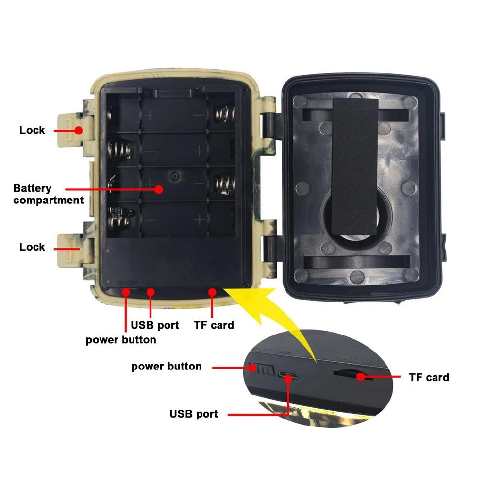 Mini Trail Hunting Camera PIR  - Hunting Outdoor Camera review and price