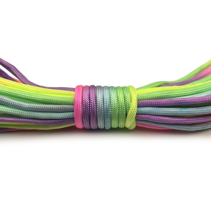 2mm/3mm/4mm Rainbow Paracord 7 - Paracord Survival Bracelet review and price