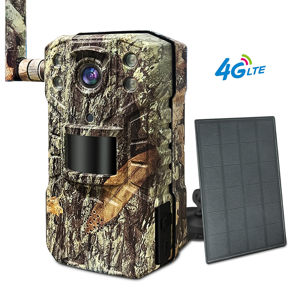 4G LTE Solar Hunting Trail Cam - Outdoor Hunting Camera Wifi review and price