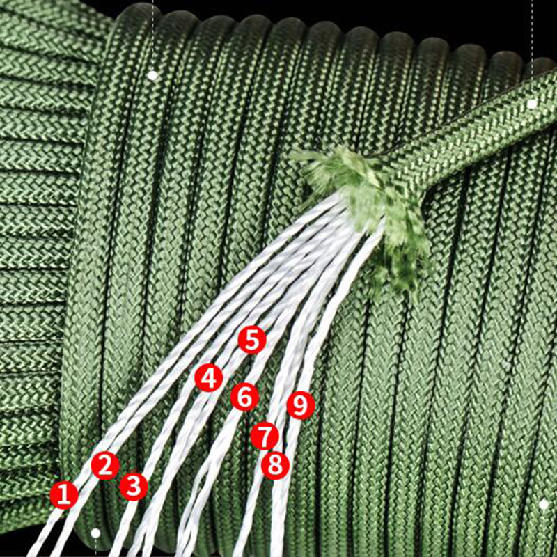550 Military Paracord 9 Strand - Paracord Survival Bracelet review and price