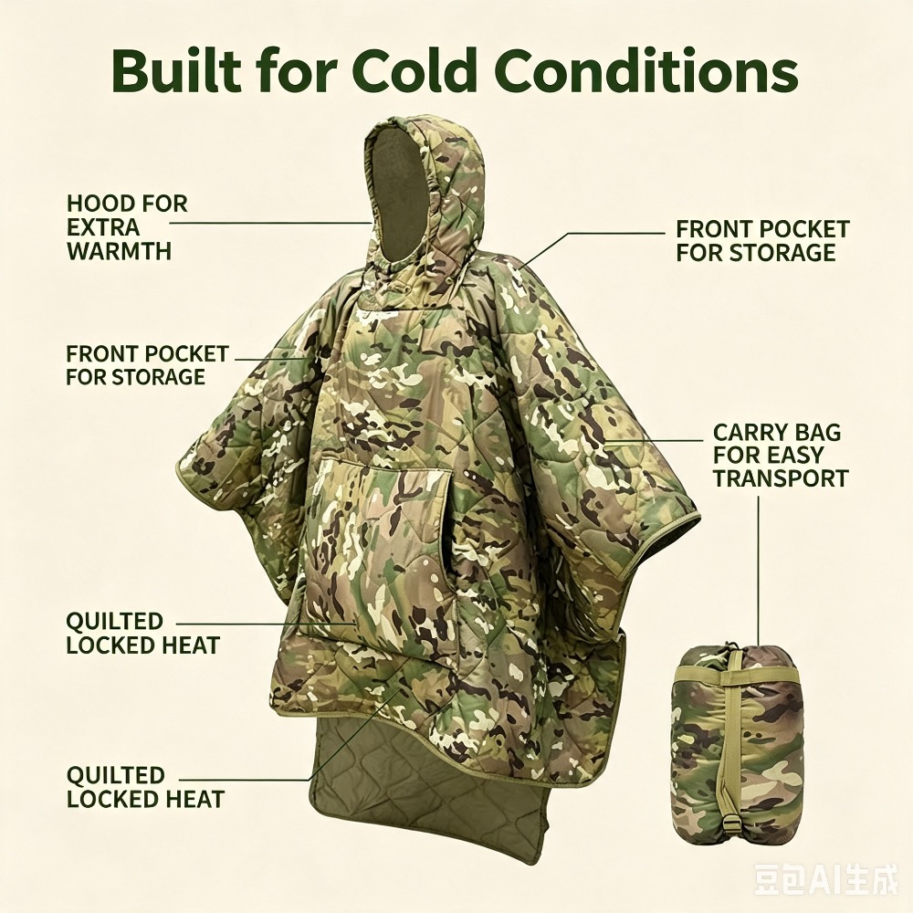 Camo Blanket Waterproof Insula - Outdoor Hunting Blanket review and price
