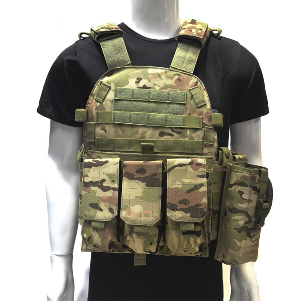 600D Nylon Tactical Vest MOLLE - Outdoor Hunting Vest review and price