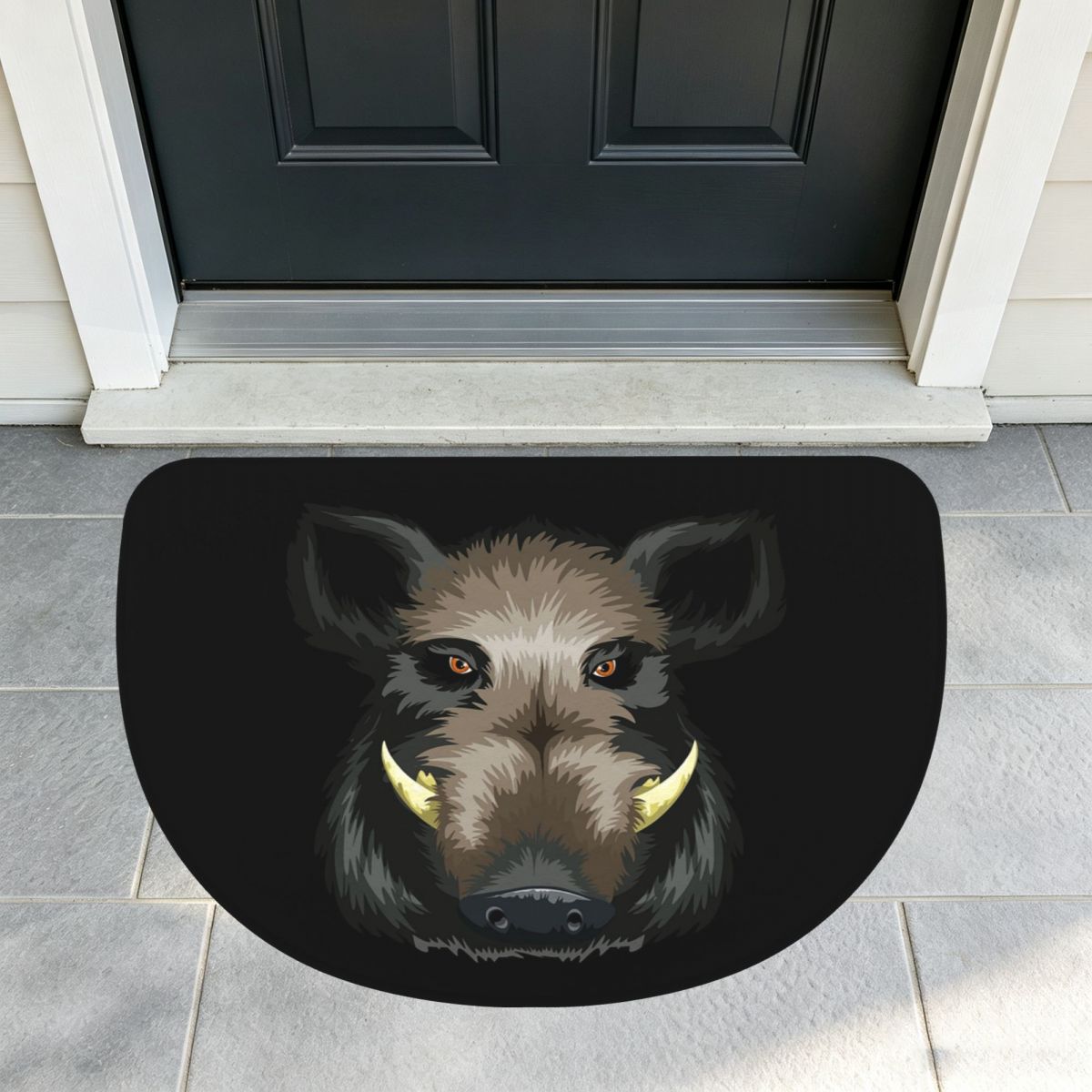 Funny Wild Pig Hunting Soft Fl - Hunting Outdoor Mat review and price