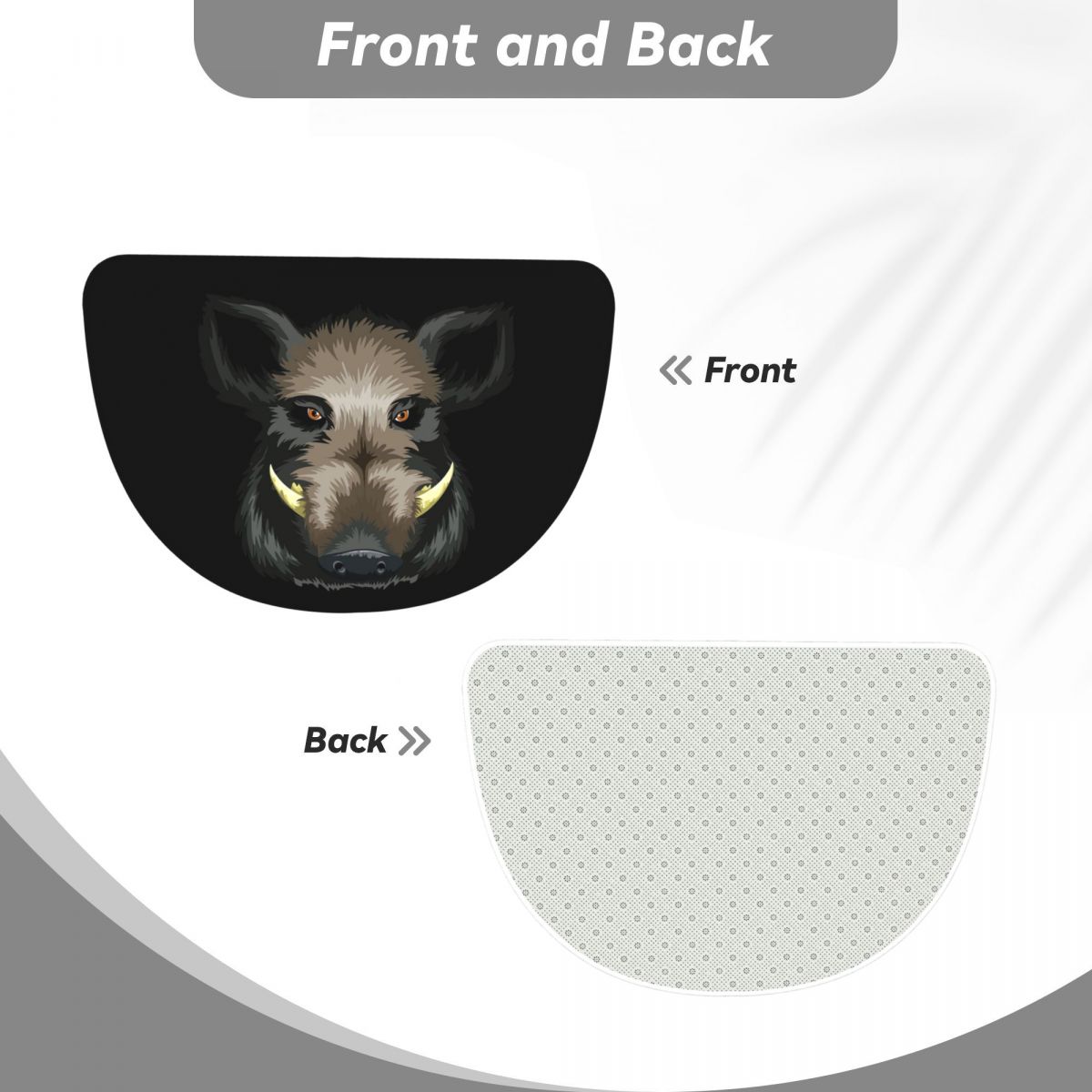 Funny Wild Pig Hunting Soft Fl - Hunting Outdoor Mat review and price