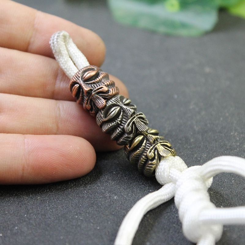 Mayan Totem Meditator Brass ED - Paracord Survival Bracelet review and price