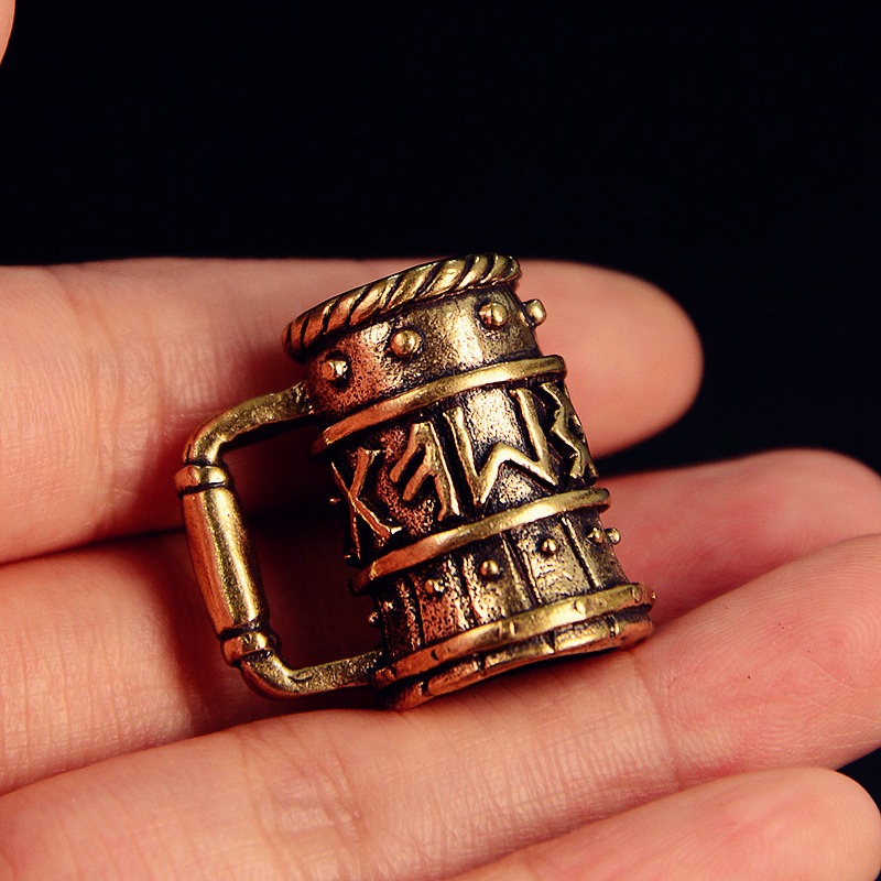Viking Wine Glass Brass Knife  - Paracord Survival Bracelet review and price
