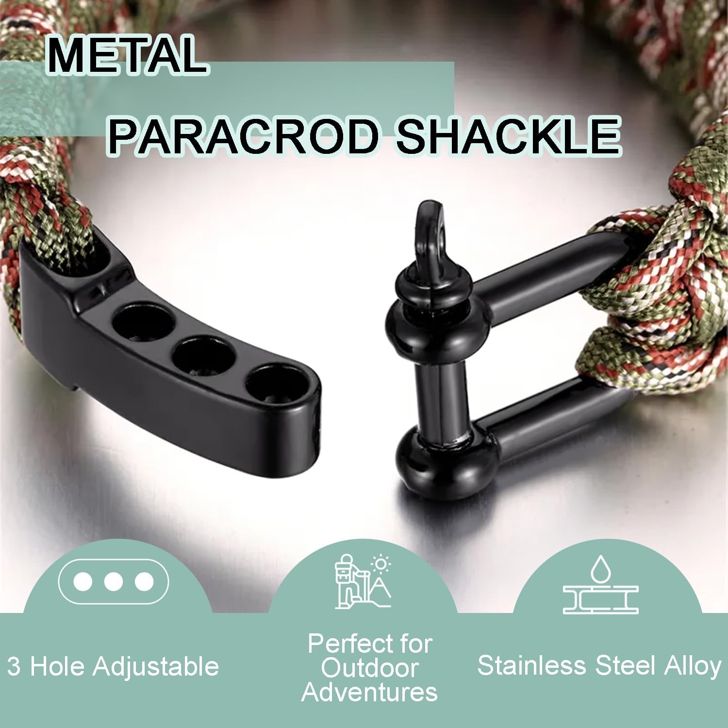 4/10Pcs Paracord Bracelet Buck - Paracord Survival Bracelet review and price