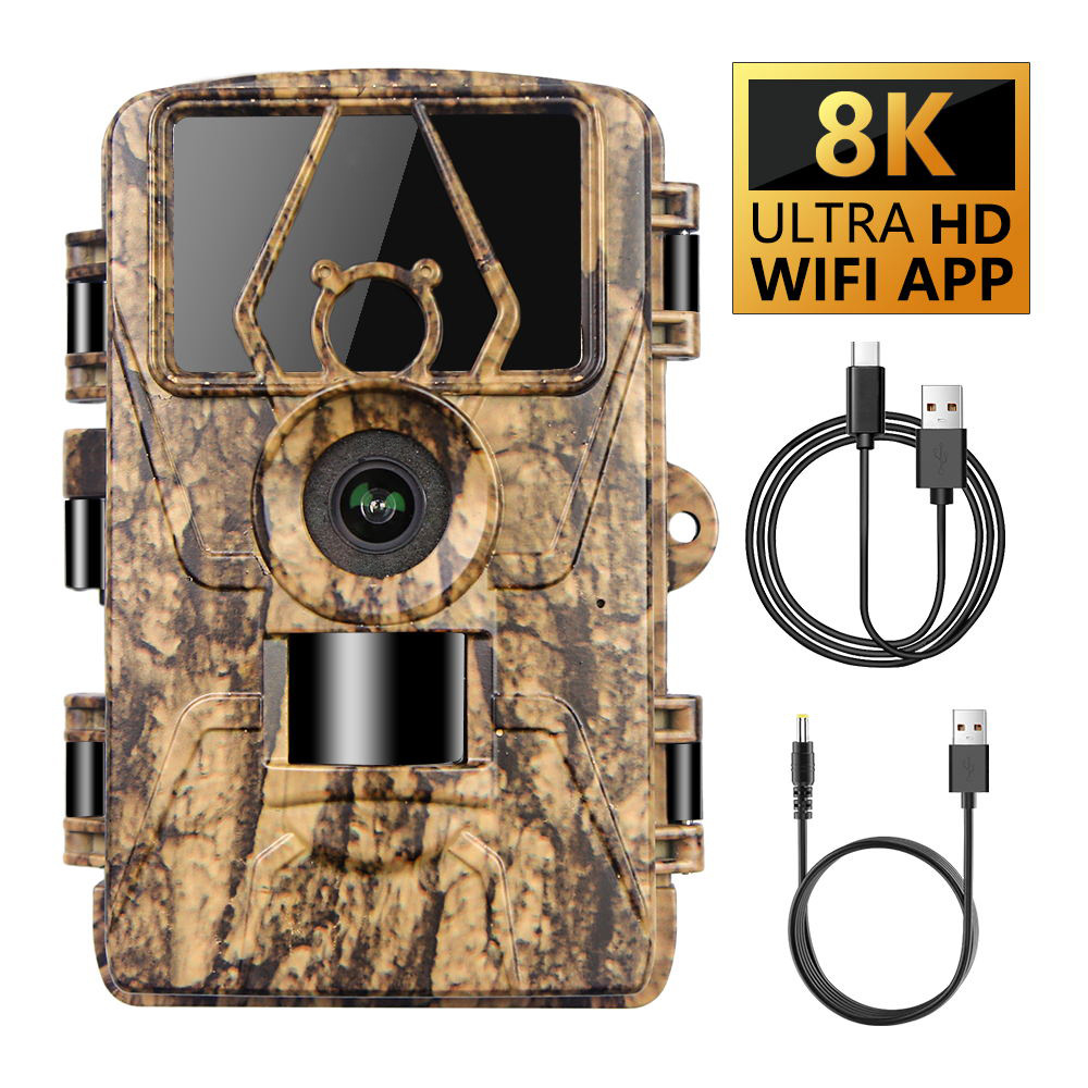 PR801W Ultra Clear 8K Video 60 - Outdoor Hunting Camera Wifi review and price