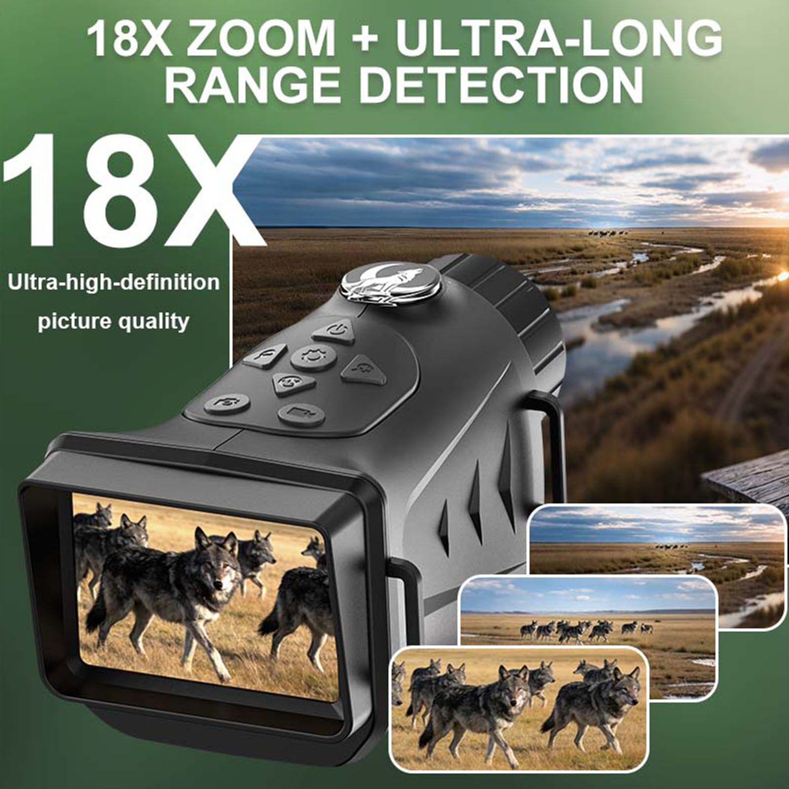 4K Infrared Night Visions Devi - Hunting Outdoor Camera review and price
