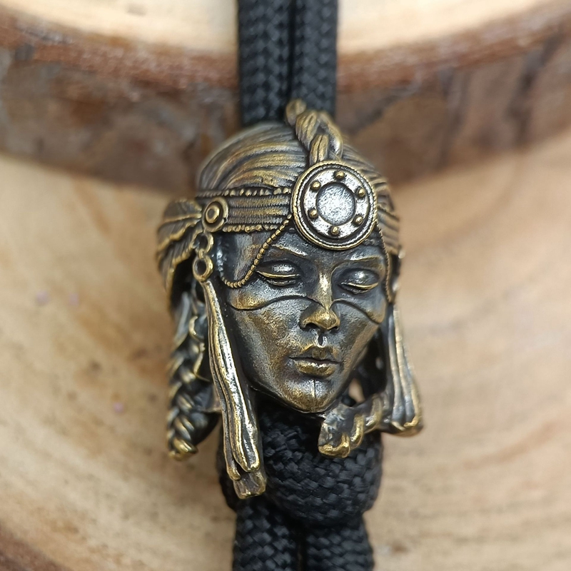 Tribe Female Warrior Brass Kni - Paracord Survival Bracelet review and price