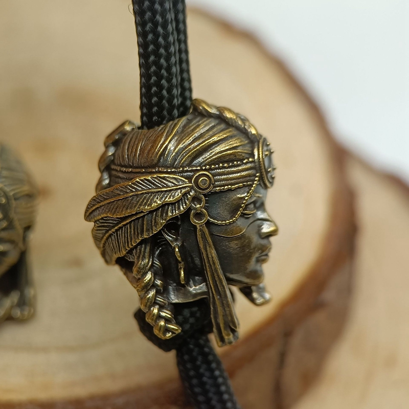 Tribe Female Warrior Brass Kni - Paracord Survival Bracelet review and price