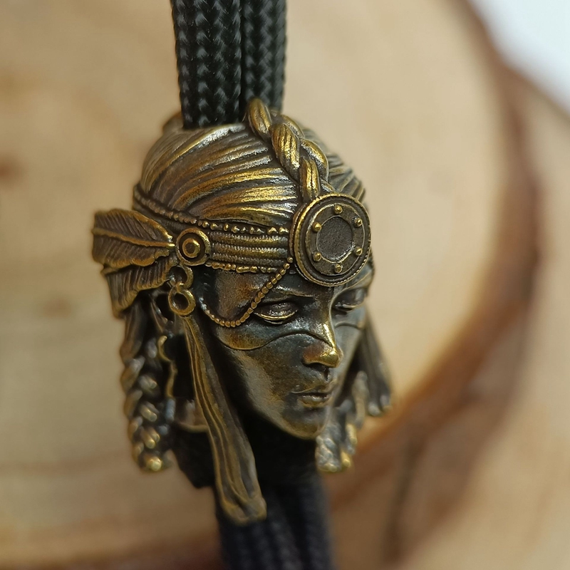Tribe Female Warrior Brass Kni - Paracord Survival Bracelet review and price