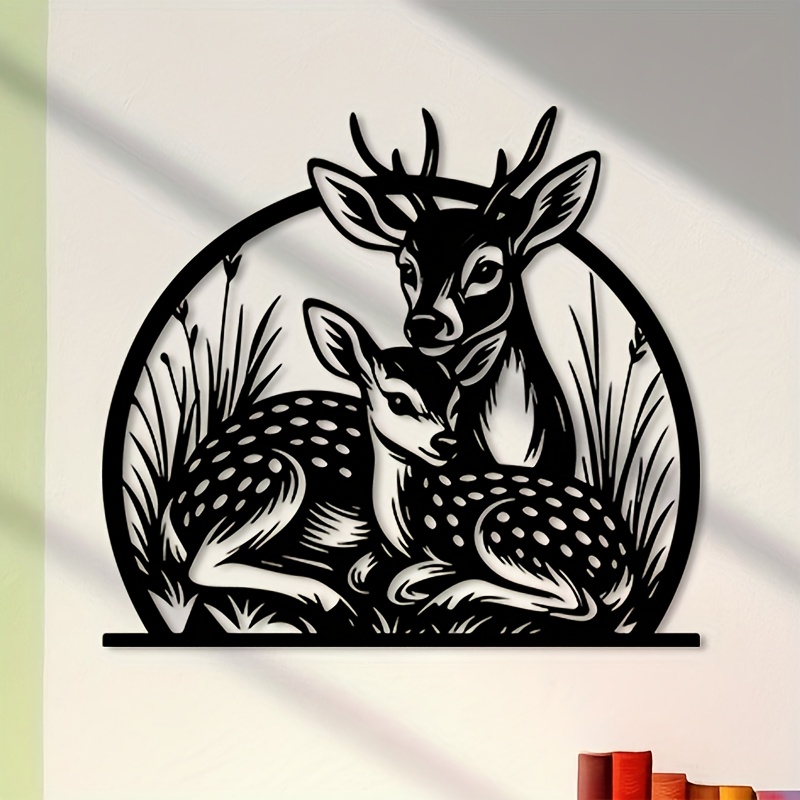 Brand Rustic Iron Deer Wall Ar - Hunting Outdoor Brands review and price