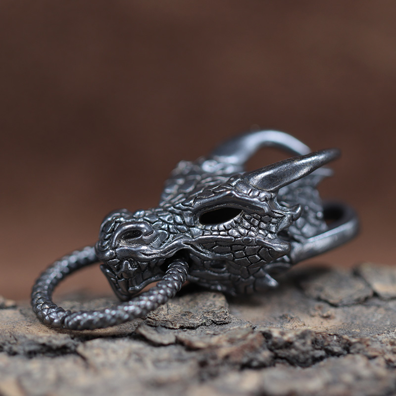 Dragon Head Brass Buckle EDC O - Paracord Survival Bracelet review and price