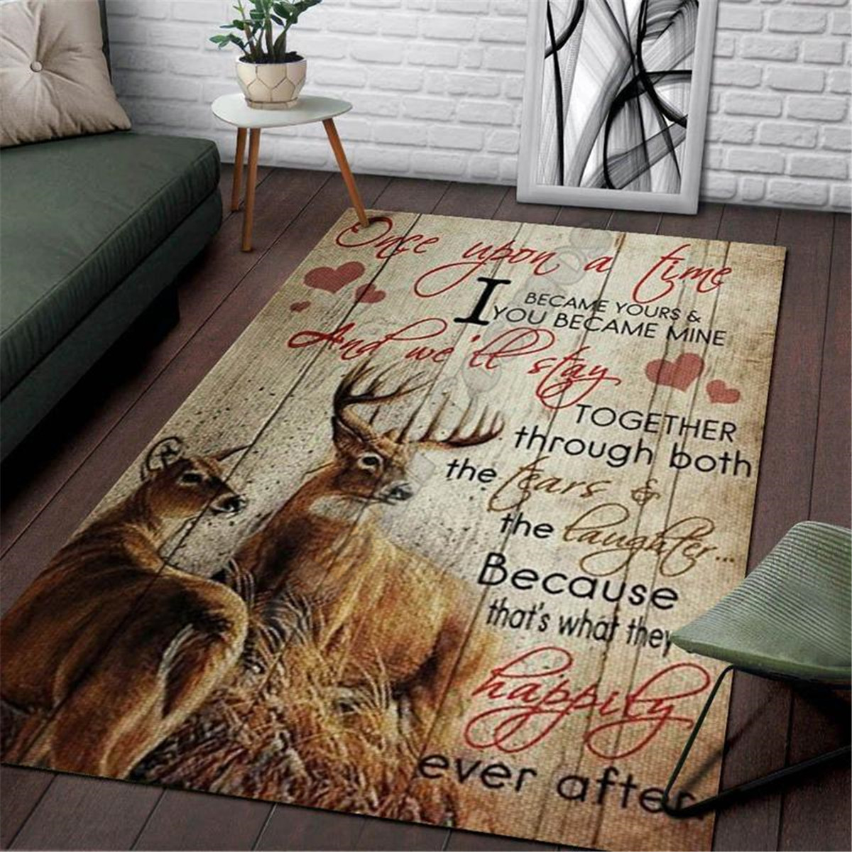 Deer Hunting Area Rug 3d print - Hunting Outdoor Mat review and price