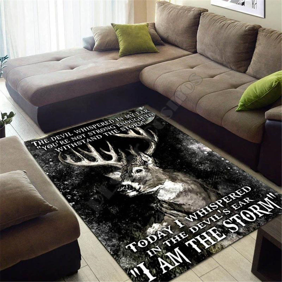 Deer Hunting Area Rug 3d print - Hunting Outdoor Mat review and price