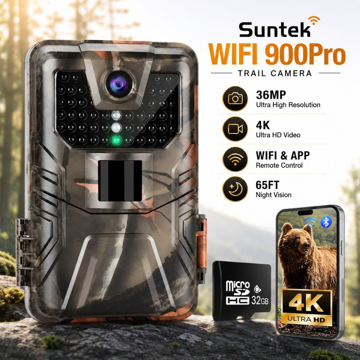 4K Outdoor Wifi Hunting Camera - Outdoor Hunting Camera Wifi review and price