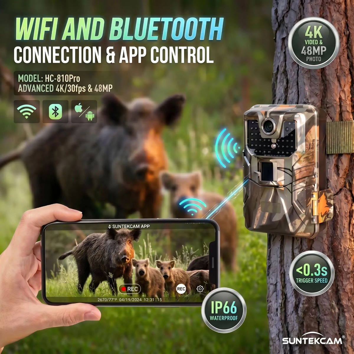 4K Outdoor Wifi Hunting Camera - Outdoor Hunting Camera Wifi review and price